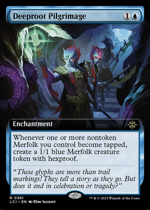 Deeproot Pilgrimage (361) [The Lost Caverns of Ixalan] [Extended Art]