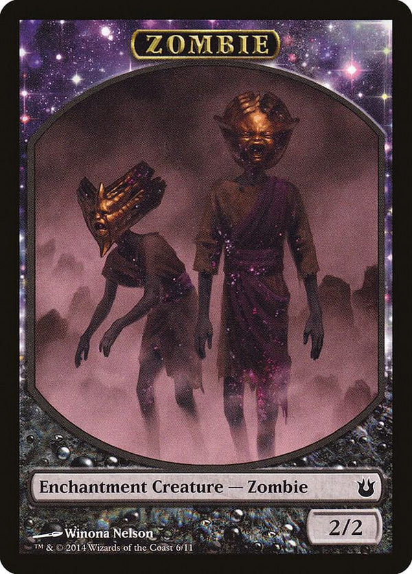 Zombie Token (6) [Born of the Gods]