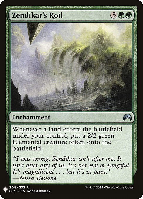 Zendikar's Roil (ORI-209) [The List]