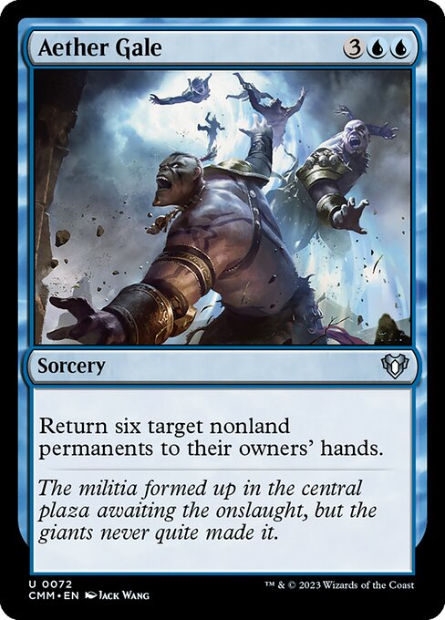 Aether Gale (72) [Commander Masters]