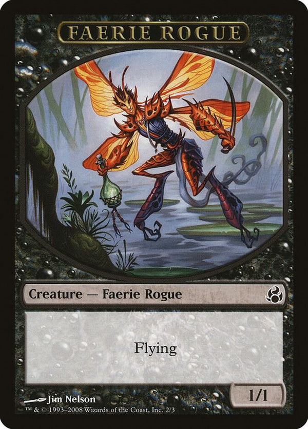 Faerie Rogue Token (2) [Morningtide]