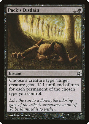 Pack's Disdain (73) [Morningtide]