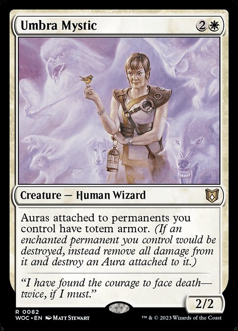 Umbra Mystic (82) [Wilds of Eldraine Commander]