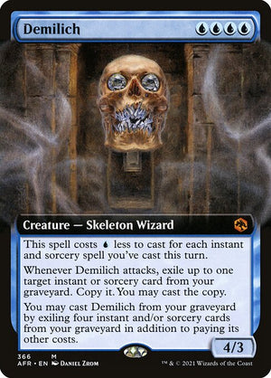 Demilich (366) [Adventures in the Forgotten Realms] [Extended Art]
