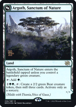 Argoth, Sanctum of Nature (256as) [The Brothers' War Promos]