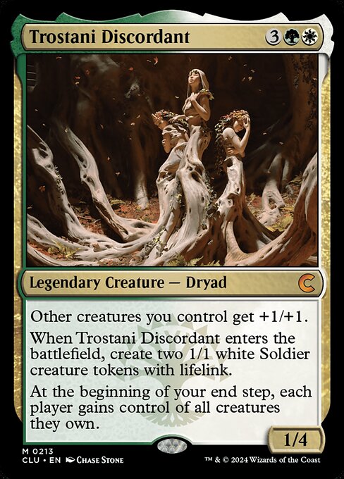 Trostani Discordant (213) [Ravnica: Clue Edition]