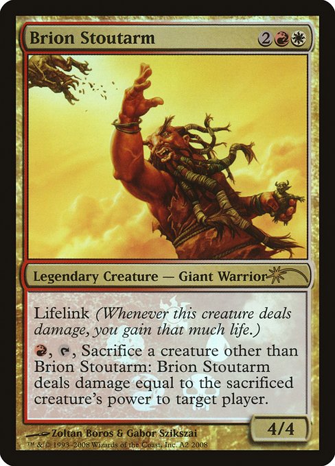 Brion Stoutarm (A2) [Lorwyn Promos]