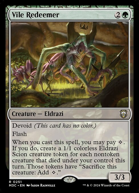 Vile Redeemer (251) [Modern Horizons 3 Commander]