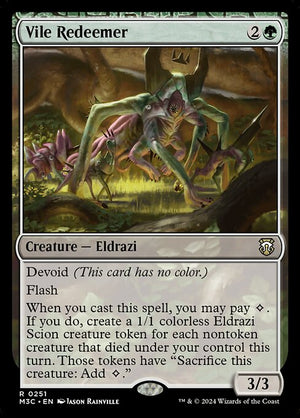 Vile Redeemer (251) [Modern Horizons 3 Commander]