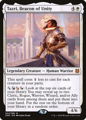 Tazri, Beacon of Unity (44p) [Zendikar Rising Promos]