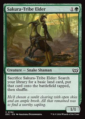 Sakura-Tribe Elder (194) [Duskmourn: House of Horror Commander]