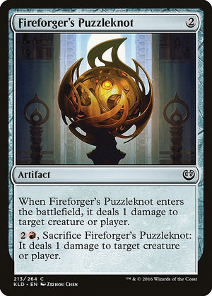 Fireforger's Puzzleknot (213) [Kaladesh]
