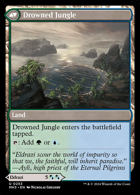 Drowner of Truth // Drowned Jungle (253) [Modern Horizons 3]
