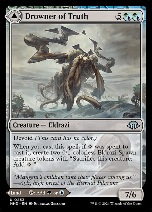 Drowner of Truth // Drowned Jungle (253) [Modern Horizons 3]