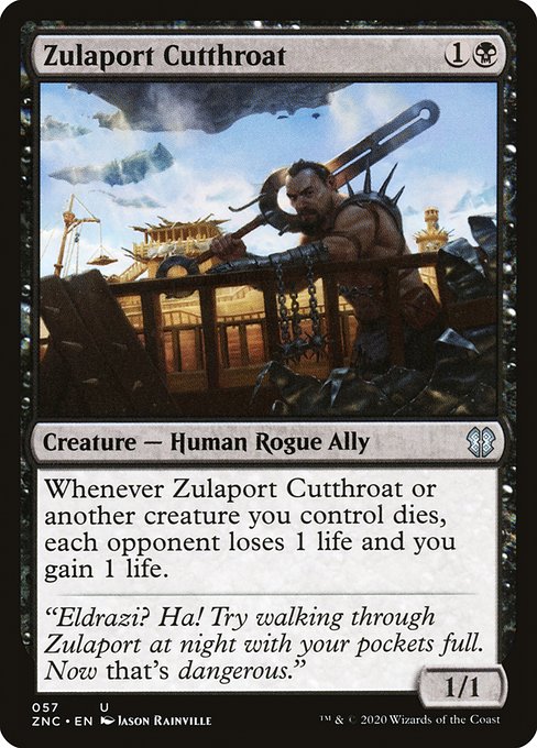 Zulaport Cutthroat (57) [Zendikar Rising Commander]