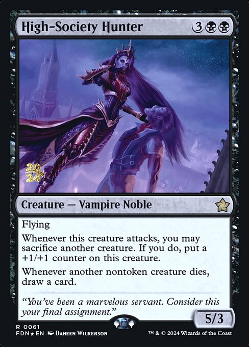 High-Society Hunter (61s) [Foundations Promos]