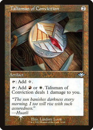 Talisman of Conviction (33) [Modern Horizons 1 Timeshifts]