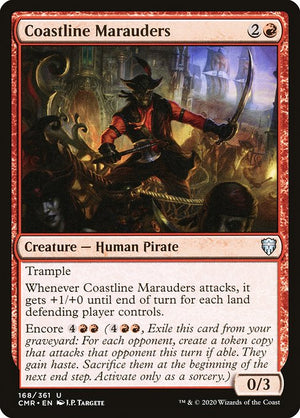 Coastline Marauders (168) [Commander Legends]