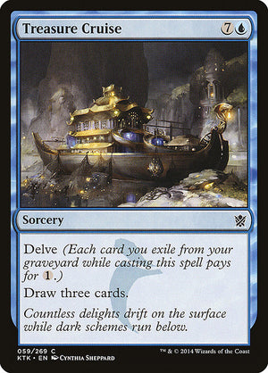Treasure Cruise (59) [Khans of Tarkir]