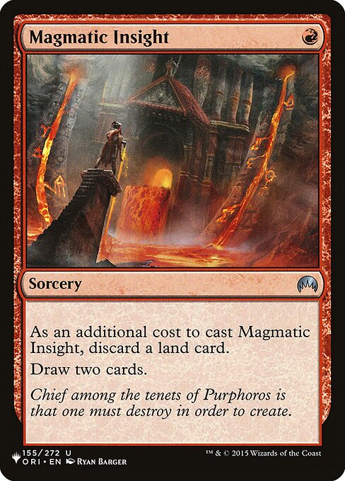 Magmatic Insight (ORI-155) [The List]
