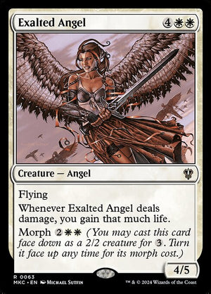 Exalted Angel (63) [Murders at Karlov Manor Commander]