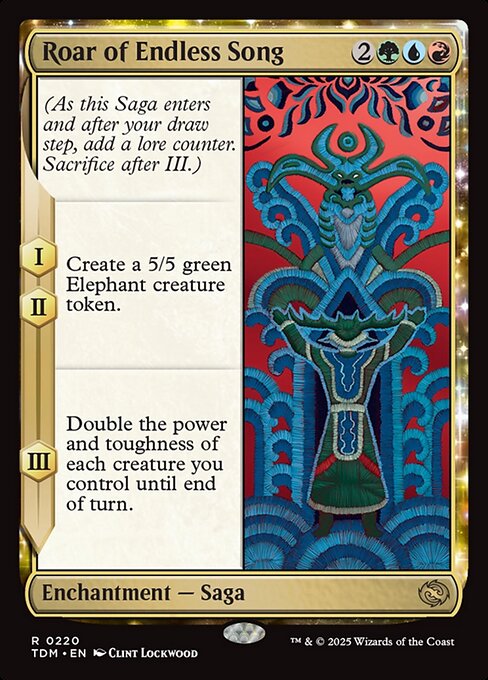 Roar of Endless Song (220) [Tarkir: Dragonstorm]
