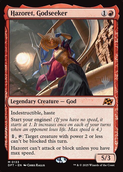 Hazoret, Godseeker (133p) [Aetherdrift Promos]