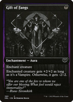 Gift of Fangs (380) [Innistrad: Double Feature]