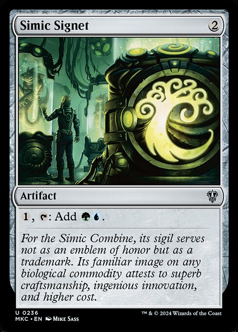 Simic Signet (236) [Murders at Karlov Manor Commander]