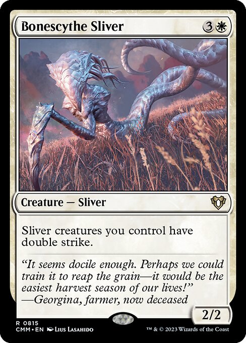 Bonescythe Sliver (815) [Commander Masters]