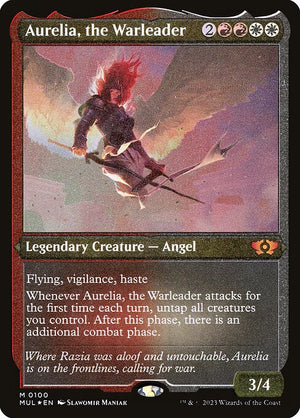 Aurelia, the Warleader (100) [Multiverse Legends]