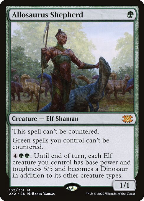 Allosaurus Shepherd (132) [Double Masters 2022]