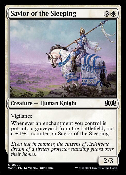 Savior of the Sleeping (28) [Wilds of Eldraine]