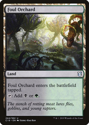 Foul Orchard (244) [Commander 2019]