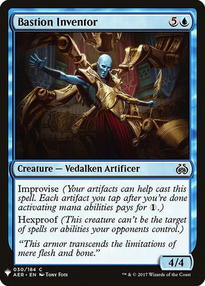 Bastion Inventor (AER-30) [The List]