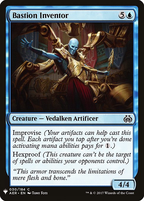 Bastion Inventor (AER-30) [The List]