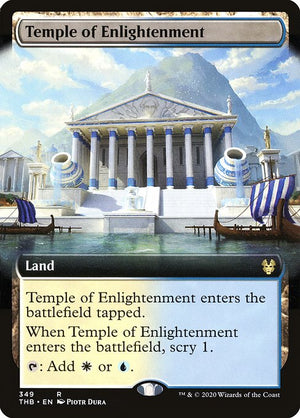 Temple of Enlightenment (349) [Theros Beyond Death] [Extended Art]