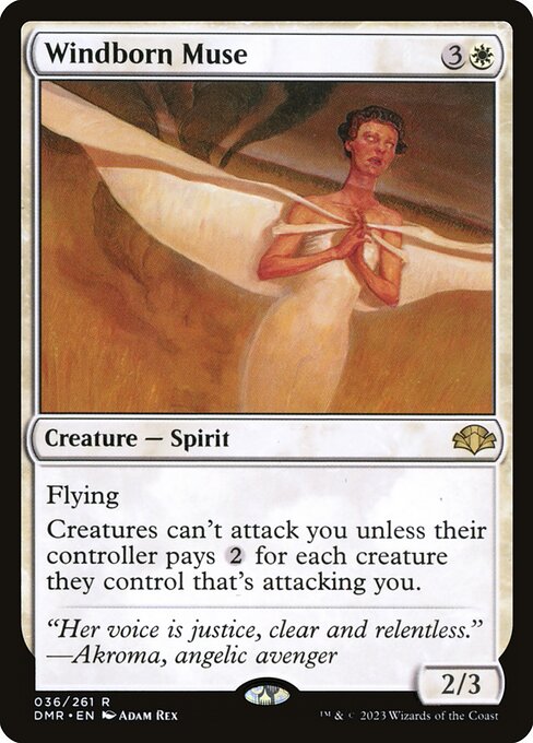 Windborn Muse (36) [Dominaria Remastered]