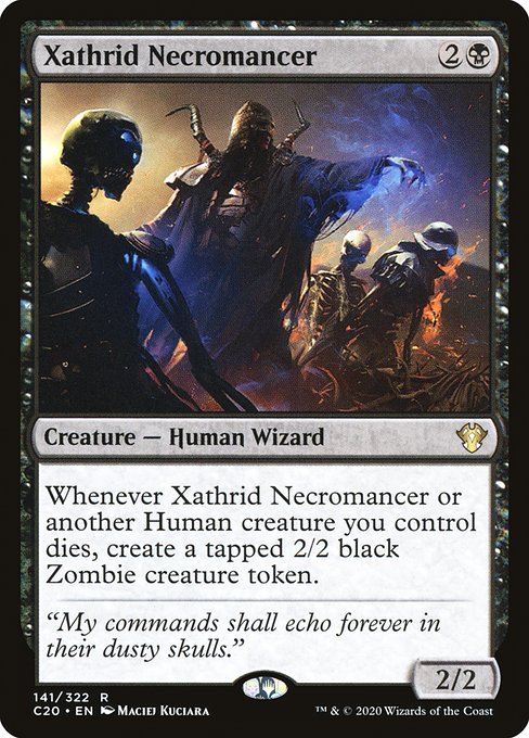 Xathrid Necromancer (141) [Commander 2020]