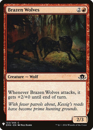 Brazen Wolves (EMN-122) [The List]