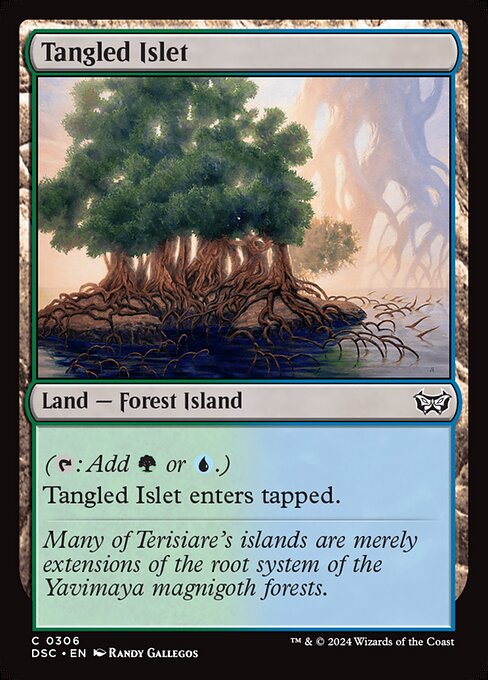 Tangled Islet (306) [Duskmourn: House of Horror Commander]