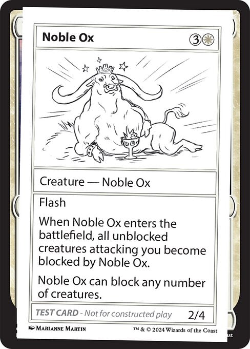 Noble Ox (999-NO) [Mystery Booster 2]