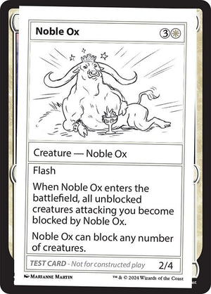 Noble Ox (999-NO) [Mystery Booster 2]