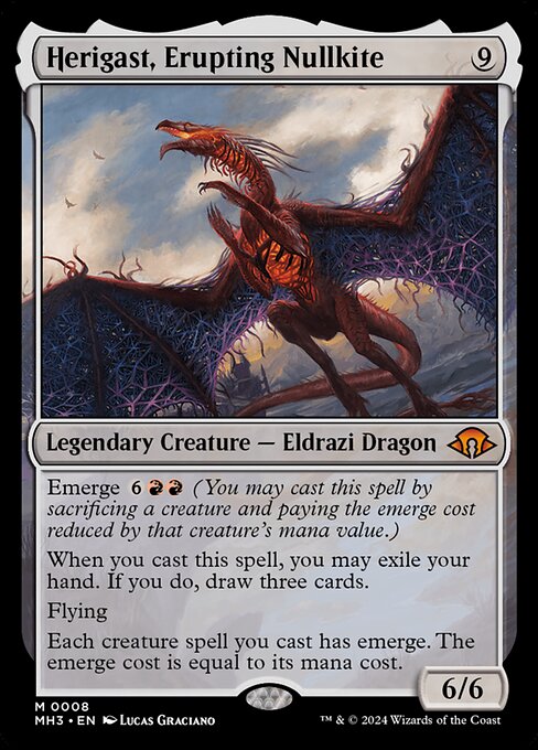 Herigast, Erupting Nullkite (8) [Modern Horizons 3]