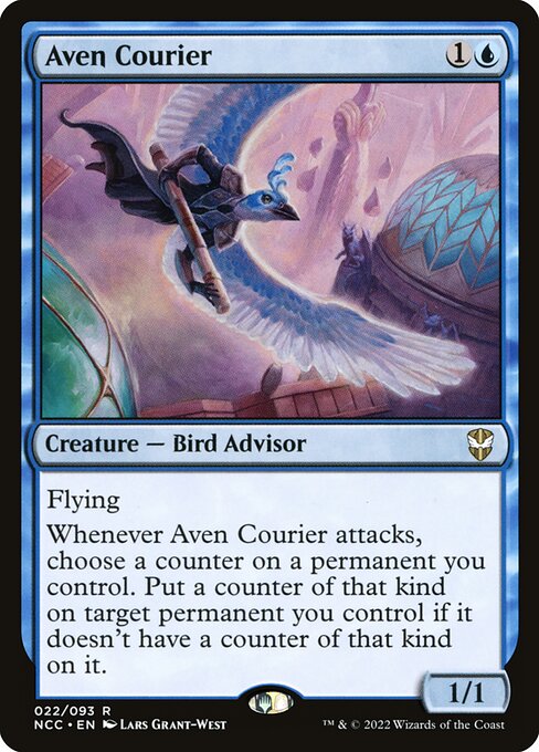 Aven Courier (22) [New Capenna Commander]