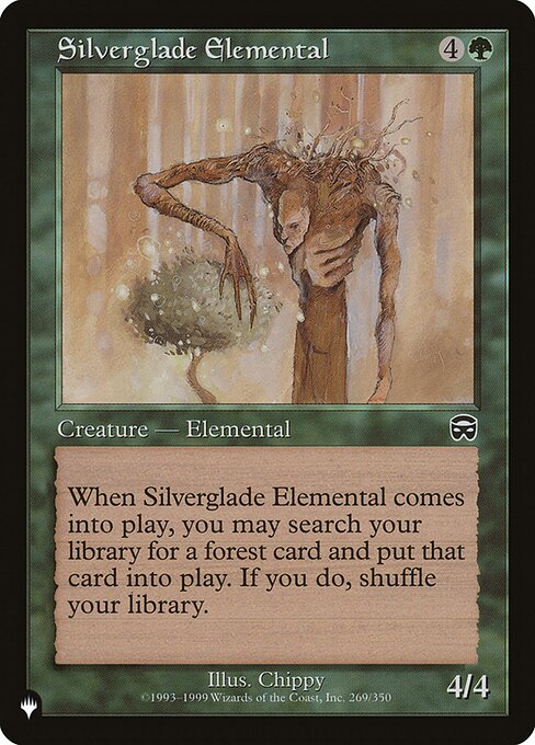 Silverglade Elemental (MMQ-269) [The List]