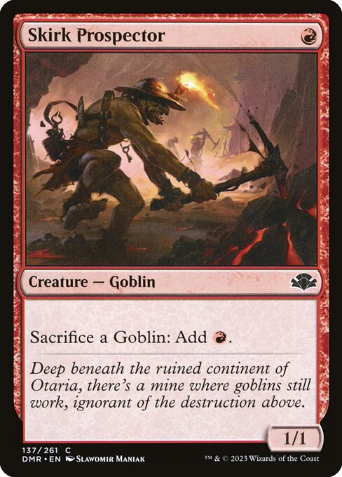 Skirk Prospector (137) [Dominaria Remastered]