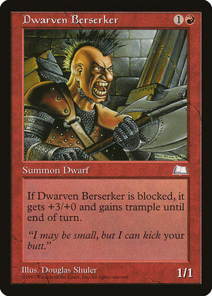 Dwarven Berserker (97) [Weatherlight]