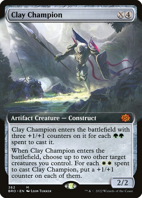 Clay Champion (362) [The Brothers' War] [Extended Art]