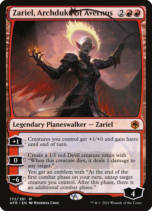 Zariel, Archduke of Avernus (172) [Adventures in the Forgotten Realms]